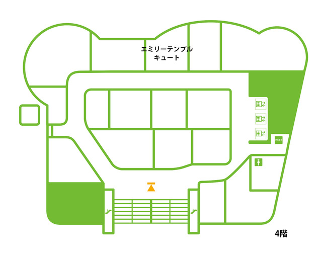 ラフォーレ原宿4階