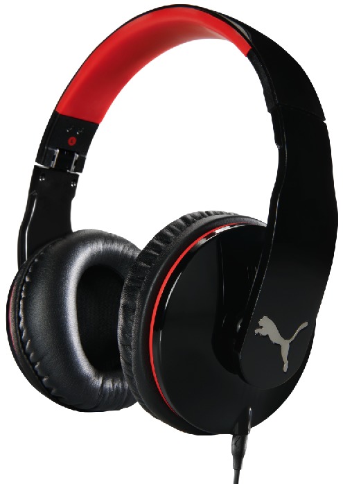 PUMA VORTICE OVER EAR+ MIC BLK