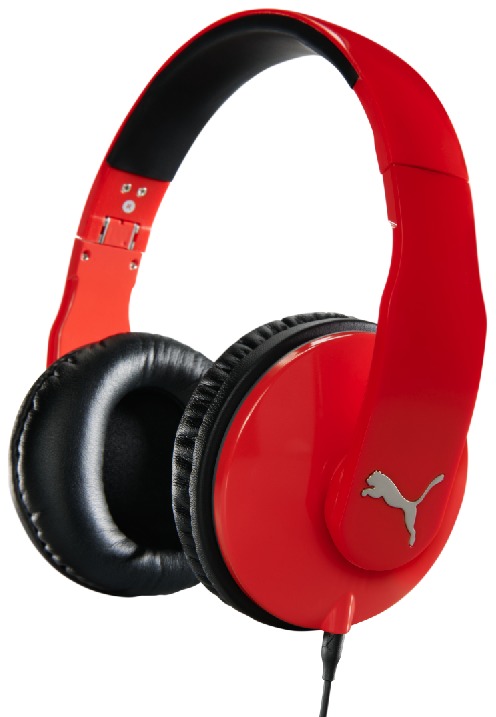 PUMA VORTICE OVER EAR+ MIC RED