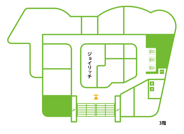 ラフォーレ原宿3階