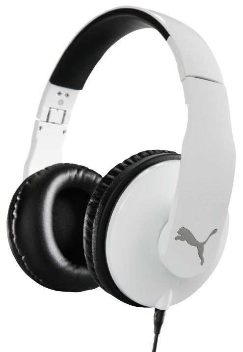 PUMA VORTICE OVER EAR+ MIC WHT