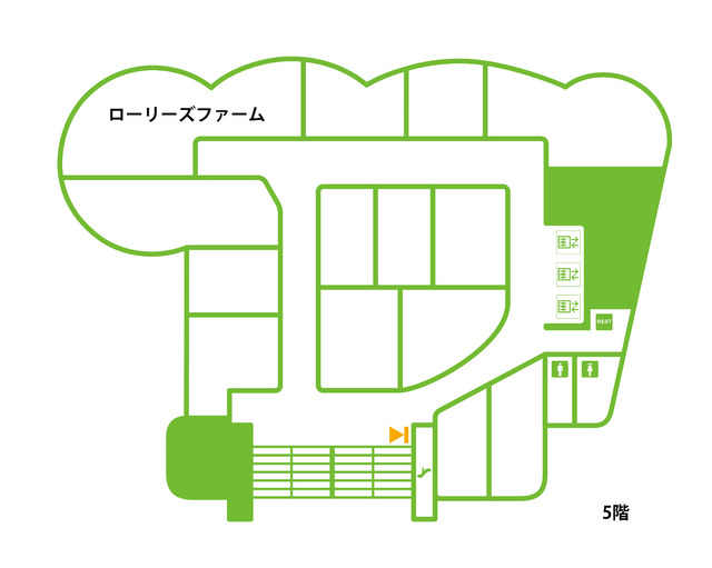 ラフォーレ原宿5階