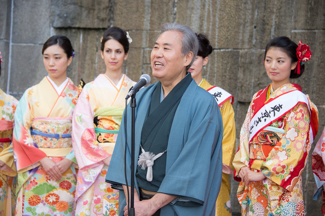 TOKYO KIMONO WEEK 実行委員長の桟敷正一朗氏