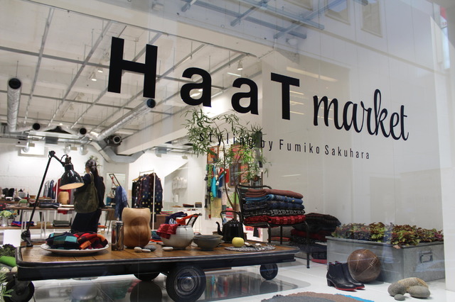 ELTTOB TEP ISSEY MIYAKE銀座店で開催中のHaaT market styling by Fumiko Sakuhara