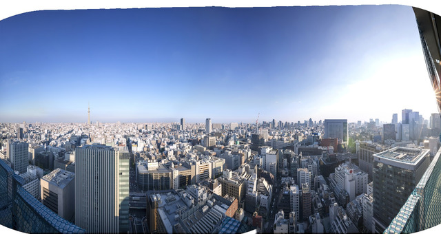 昼景（21階東面住戸より撮影）