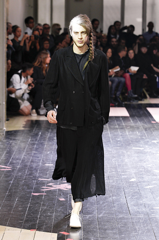 YOHJI YAMAMOTO POUR HOMME14SSコレクション