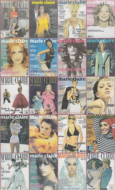 仏『marie claire』歴代カバー