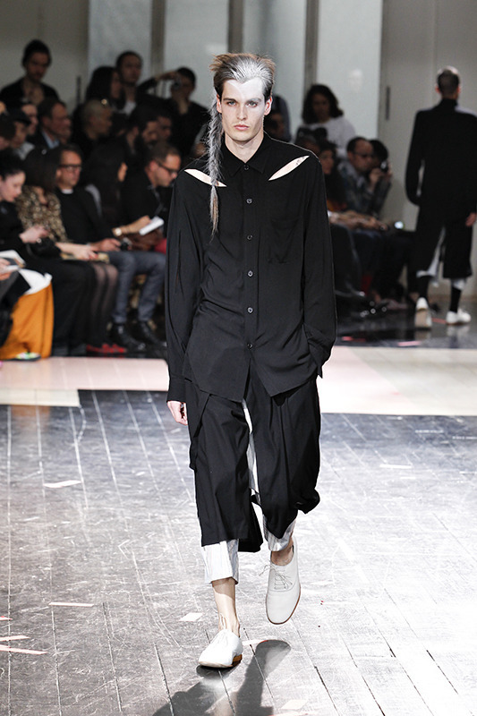 YOHJI YAMAMOTO POUR HOMME14SSコレクション