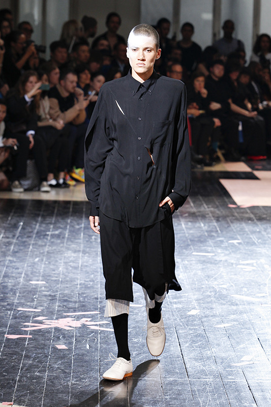 YOHJI YAMAMOTO POUR HOMME14SSコレクション