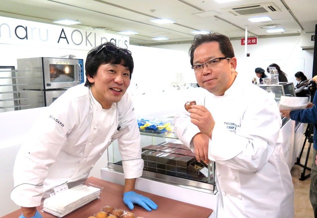 左から青木定治氏とテオブロマ・土屋公二氏