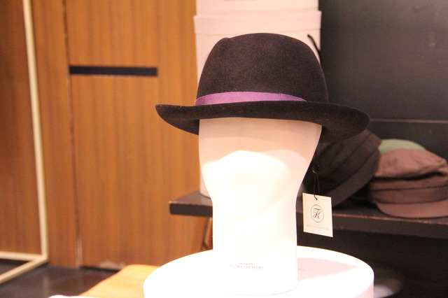 大人気の 伊勢丹オリジナル ブレード帽子