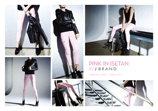 ジェイブランドのポップアップストア「PINK IN ISETAN BY J BRAND」