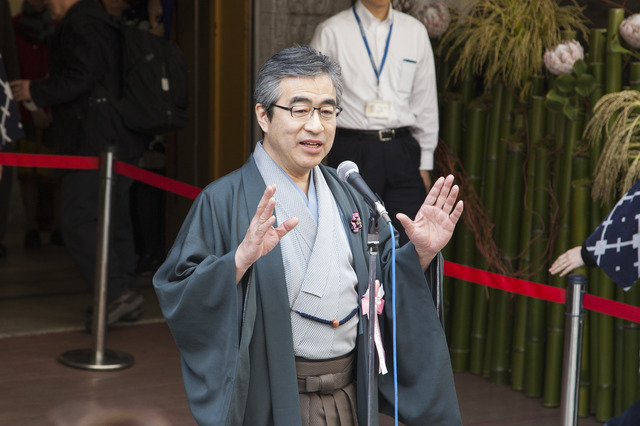 日本橋三越本店長、中陽次氏