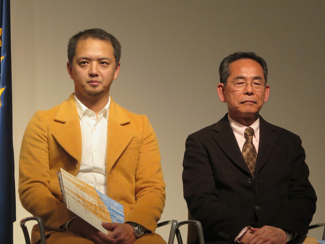 建築家・光嶋裕介氏と神奈川大学教授・鳥居徳敏氏