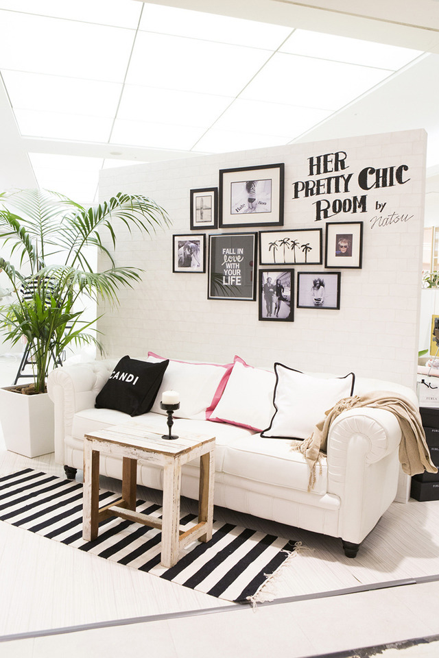 Natsuがプロデュースした部屋は「Her PRETTY CHIC Room」がコンセプト