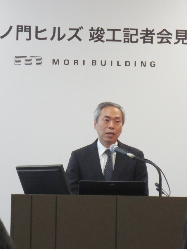 森ビル株式会社代表取締役社長・辻慎吾氏