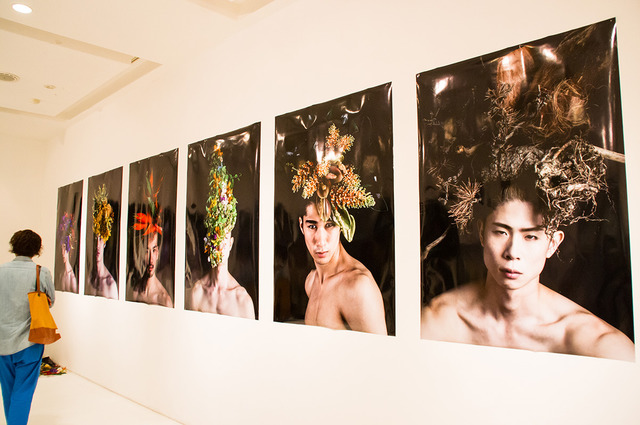 花結い師TAKAYA初写真展「MEN」、ギャラリー ル・ベインで開催