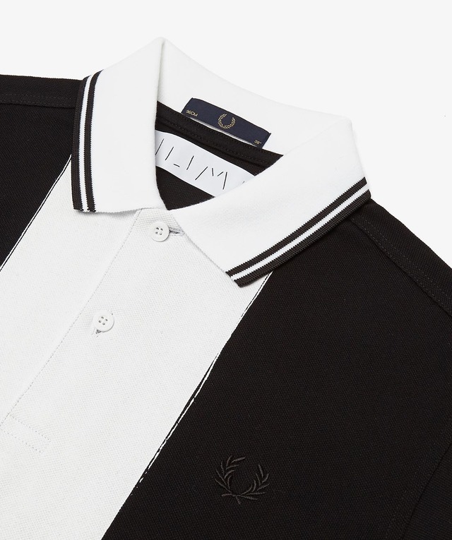 「Gary Hume Exclamation Point Fred Perry Shirt」