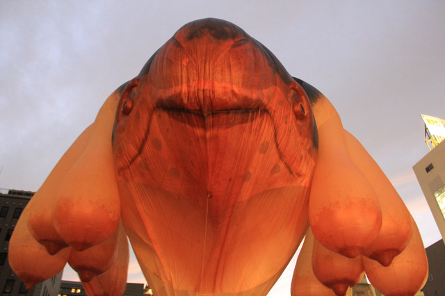 巨大気球作品「スカイホェール（Skywhale）」