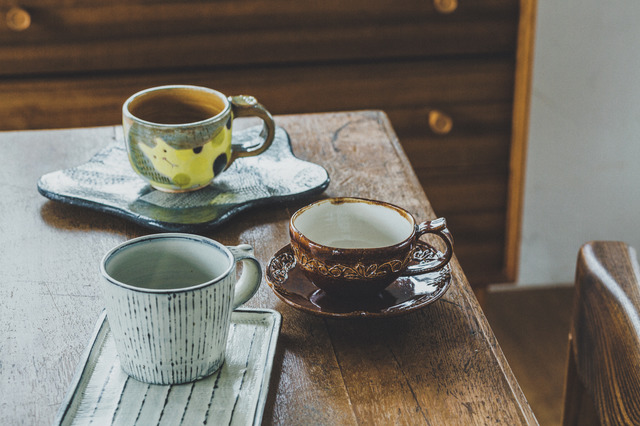 「1000 CUP MARCHE～コーヒーを楽しむ器～」企画では合計1,000種類のカップ&ソーサーが紹介される