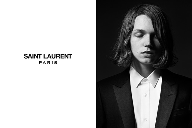 SAINT LAURENT PERMANENT COLLECTION / CLASSIC YSL WESTERN SHIRT