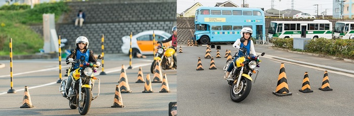 バイク女子