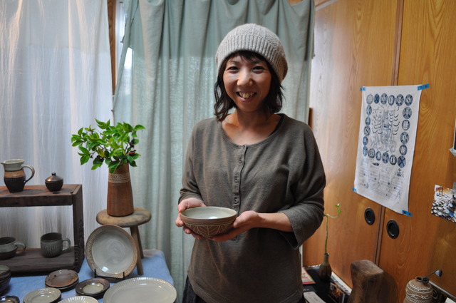 陶芸家・芝原雪子さｎ