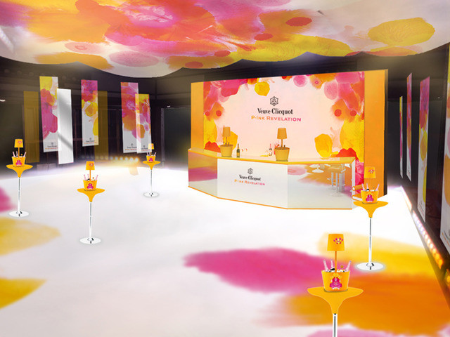 「ヴーヴ・クリコ」のシーズンイベント「Veuve Clicquot  P+INK IN THE BLOOM」