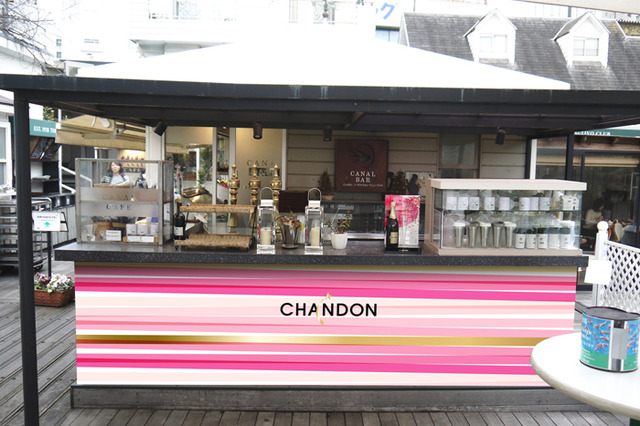 スパークリングワイン「シャンドン ロゼ」によるイベント「お花見CHANDON」