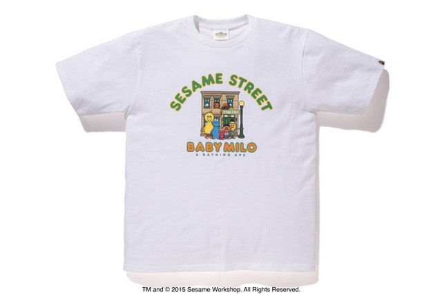 「SESAME STREET(R) TEE #06」（税込7,560円／キッズ税込5,616円）