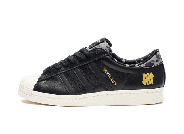 「adidas Consortium Superstar 80v UNDFTD x BAPE(R)」(1万8,000円)