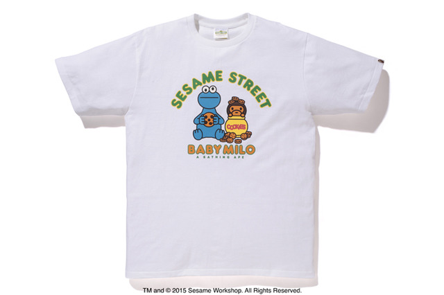 「SESAME STREET(R) TEE #02」（税込7,560円／キッズ税込5,616円）