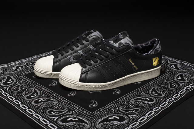 「adidas Consortium Superstar 80v UNDFTD x BAPE(R)」(1万8,000円)