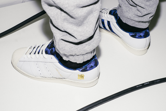 「adidas Consortium Superstar 80v UNDFTD x BAPE(R)」(1万8,000円)