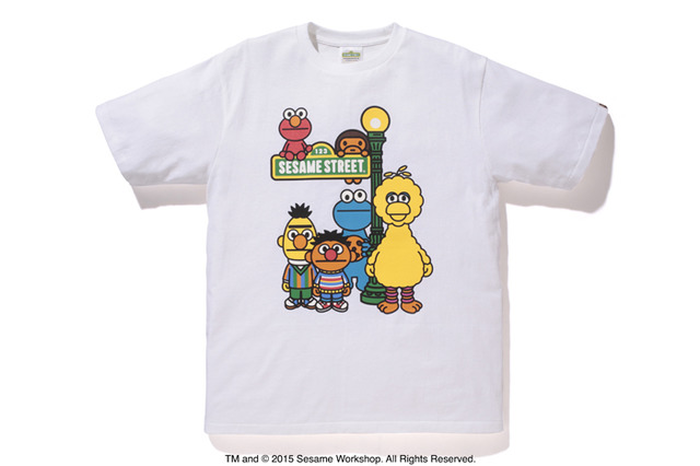 「SESAME STREET(R) TEE #05」（税込7,560円／キッズ税込5,616円）