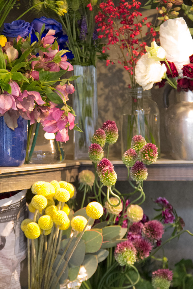 明治神宮前の花屋「ザ リトル ショップ オブ フラワーズ（The Little Shop of Flowers）」