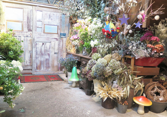 神楽坂の花屋「てん.（te-n.）」