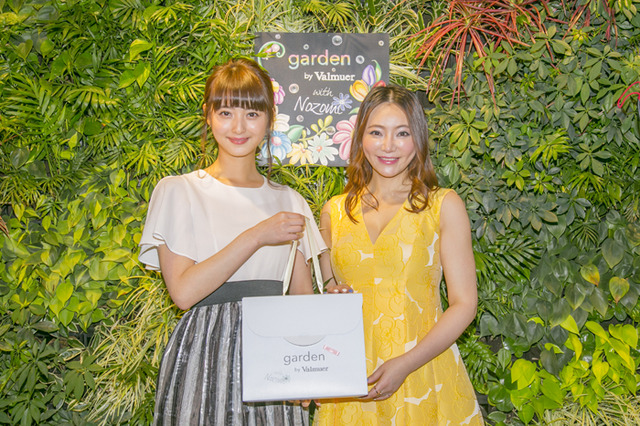 「ガーデン バイ ヴェルムーア」から、佐々木希とコラボレーションしたランジェリーライン「with NOZOMI」がデビュー