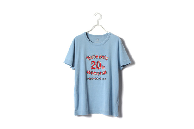 「スリードッツ」が20周年を記念した「ビューティフルピープル」とのコラボレーションTシャツを発売