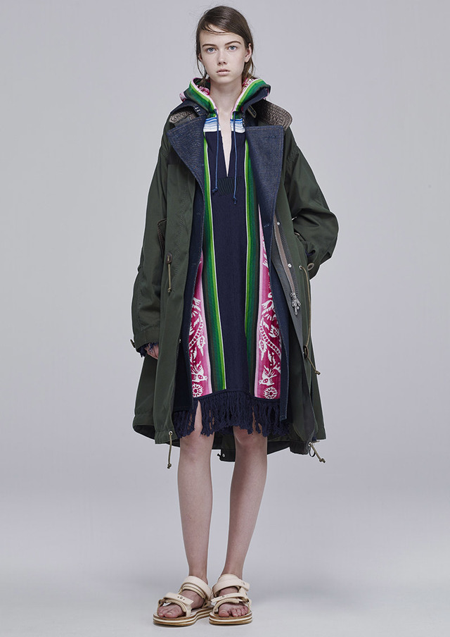 sacai 2016年プレスプリングコレクション