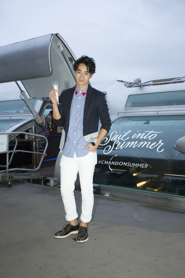 ロビン／「シャンドンサマークルーズ」オープニングパーティーイベント「CHANDON SUMMER CRUISE - PARTY ON THE BOAT ! 」開催