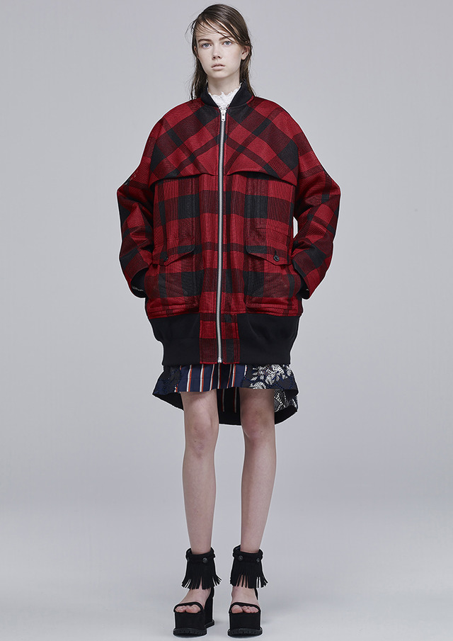 sacai 2016年プレスプリングコレクション