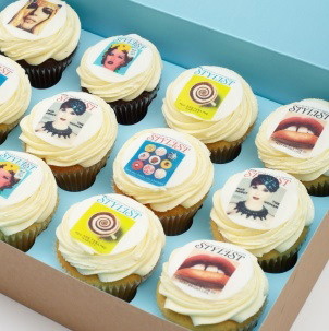 企業ロゴや写真など好きなイメージがプリント出来る「Image Cupcakes」