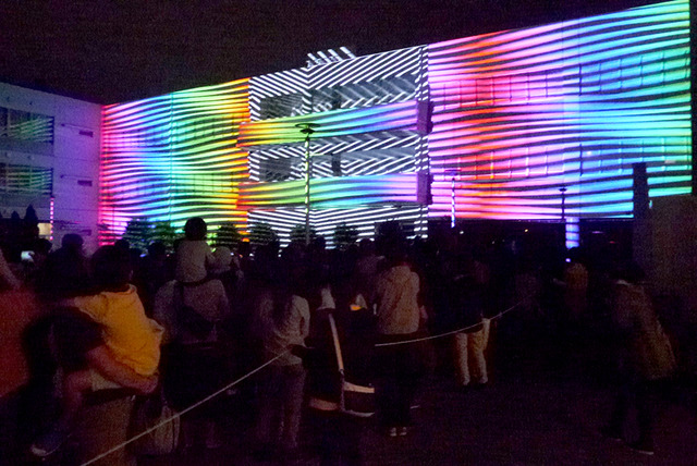 「1 minute projection mapping 2015」が新潟市歴史博物館みなとぴあにて開催