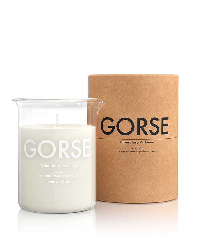 「ラボラトリー パフューム」キャンドル／「ゴース（GORSE）」（300g 各8,500円）