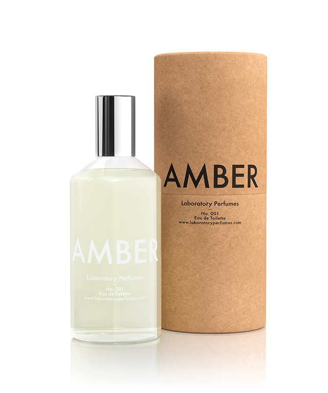 「ラボラトリー パフューム」オードトワレ／「アンバー（AMBER）」（100ml 1万3,500円）