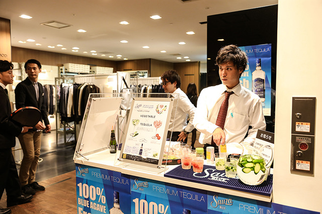 伊勢丹新宿店メンズ館で、同館誕生12周年を記念したパーティが行われた