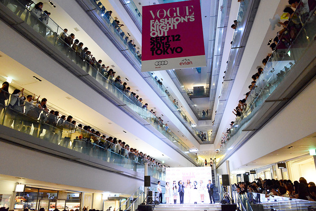 「FASHION’S NIGHT OUT 2015」オープニングセレモニー