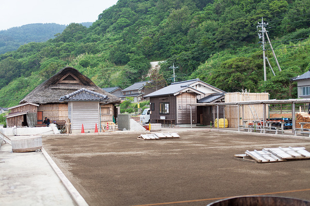 揚げ浜式製塩法の塩田