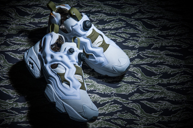 リーボッククラシックの「インスタポンプフューリー」からニューモデル「Instapump Fury Tiger Camo」（1万8,800円）が発売